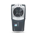 BHABURLY Cool Air Pro 90 LTR Desert Portable Cooler Anti Bacterial High Density Honeycomb 4200 CMH, 42 ft Air Throw Auto Refill Auto Swing and 3 Speed 1350 RPM | Castor Wheel Grey 175 W | 1yr Warranty