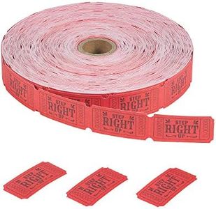 Carnival Roll Tickets - Party Supplies - 2000 Pieces