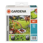 Gardena Plastic Powder Coated 8255-20 Underground Water Pipeline Starter Set Drip Irrigation Undergorund,Multicolor