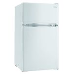 Danby Designer Two Door Mini Fridge, White