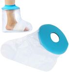 Waterproof Foot Cast Cover for Shower, Reusable Ankle Wound Protector for Shower Bath, Adult Watertight Cast Bag for Surgery Foot, Ankle, Cast Protector Cast Sleeve