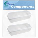 2 Pack W10321304 Refrigerator Door Bin Replacement for Whirlpool Wrs325fdam04, Whirlpool Wrs322fdam04, Whirlpool Wsf26c3exf01, Whirlpool Ed5fvgxws07, Whirlpool Wsf26c2exy02, Whirlpool Wsf26c3exw01