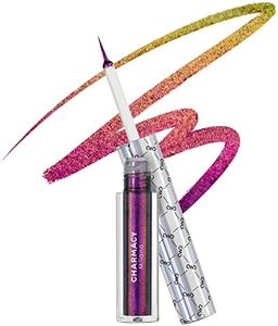 CHARMACY Multichrome Eyeliner Liquid Liner, Metallic Glitter Shimmer Eyeliner, Long Lasting High Pigmented with Waterproof & Smudge Proof Formula, Ultra-Fine Tip PURPLE GOLD GREEN 903