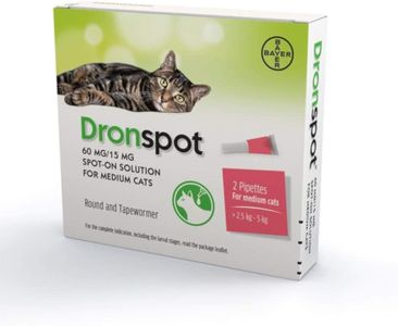 Dronspot Cat Worming Tablets, Medium Size – 2-Pack