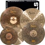 Meinl Cymbals MJ401+18 Mike Johnston Pack Cymbal Box Set with Free 18-Inch Byzance Extra Dry Thin Crash (VIDEO)