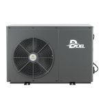DOEL 20000 BTU Swimming Pool Heat Pump for In-ground/Above-Ground Pools, 5.56 kW Electric Pool Heater with Titanium Heat Exchanger, 110V 60Hz