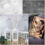 Selens 56x89cm 2 in 1 Food Photography Backdrop Background Cement Texture Paper Photo Studio for Flat Lay Product Props Jewelry Cosmetics YouTube Video Shooting Vlog, Double Sided Pattern