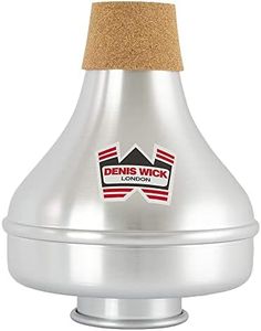 Denis Wick Extending Tube Mute for Trombone | Aluminum Trombone Mute | Tube Mute for Brass Instruments | Metal Mute for Low Tone Register | Performance Mute for Trombone | 8.27 x 6.69 x 6.69 inches