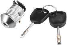 uxcell No.9T1Z-11582-A Ignition Switch Lock Cylinder with 2 Keys for Ford Transit Connect 2.0L L4 Gas 2010-2013 NO Transponder Ignitigon Starter Switch Steering Column Lock Cylinder Set