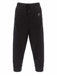 KiddoPanti Cotton Track Pant For Boys And Girls, Jet Black, 6-8Y