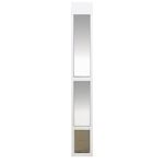 PetSafe 2-Piece Sliding Glass Cat and Dog Door - No Cutting, Durable, Weather Resistant - Medium