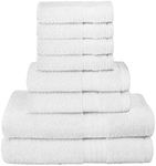 GLAMBURG Ultra Soft 8-Piece Towel S