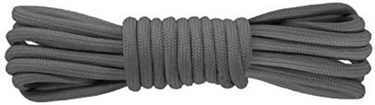 Kilter Round Trainer & Boot Shoelaces - Dark Grey - 120cm - 47 inch (1 Pair)