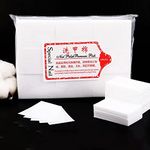 KIRA Nail Cotton Pads 1000 Pcs -Lint Free Gel Nail Polish Removers Cotton Pads Eyelash Extension Glue Cleaning Wipes,Nail WipesNail Art Gel Polish Remover Cotton Pads