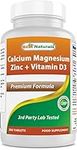 Best Naturals Calcium Magnesium Zin