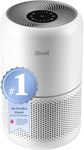 LEVOIT Air Purifier for Bedroom Home, CADR 187 m³/h, 80m², with HEPA & Carbon Filters removes Pollen Allergies Dust Smoke, Air Cleaner with Timer, Quiet 24dB Sleep Mode, Core 300