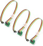 AZDelivery 3 x 6 Pin Programmer Electrical Tool SPI OLED Module Module Test Tool PCB Test Fixture 1 * 6P Gold-plated Probe Used to Test Module Board Upload Code for Arduino