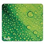 ALLSOP Naturesmart Mouse Pad, Leaf Raindrop