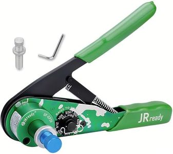 JRready ST2191 Crimp Tool,Aviation Crimper with UF5 Positioners,NEW-AS1G(M22520/1-01) Solid Contacts Crimping Tool for 12-26AWG for Automotive, Motorcycle, Marine