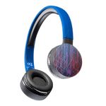 Musicsound Bluetooth Headphone with Extendible Headband, Colorful, Wireless Headset with Microphone, Led Indicator and Remote Control on Pavillions, Energy