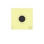 majasavi 10M Air Rifle Target Cards (10x10cm / 4x4 inches) - Greyback Paper Off-White (100 pcs)
