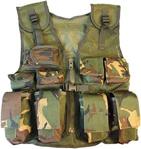 Kombat UK Kids Kids Army Assault Vest - DPM Camo, One Size fits all