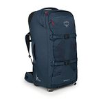 Osprey Farpoint 65 Men's Wheeled Travel Backpack, Muted Space Blue