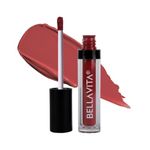 BELLAVITA Kiss-Proof Liquid Lipstick | 4.5 ml | 18-hr Stay | Liquid Lipsticks for Women| Waterproof | Long Lasting | Ultra Matte Finish | Intense Moisturisation | Naughty Nude