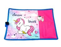 ShopNGift Polyester Rollup Dinning Mats/Platemats/Tablemats |Dream Like Unicorn| (Dream Platemats), 1 count, Multicolor