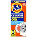 Tide Washing Machine Cleaner, Washer Machine Cleaner, Front & Top Loader Machines, 3 Count (Pack of 1)