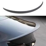 Arcoche Spoiler for Tesla Model 3 Highland, Rear Spoiler Wing Performance Spoiler for Tesla Model 3 Highland Accessories 2024 (Matte Carbon Fiber)