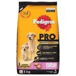 Pedigree PRO Mother & Pup Starter Large Breed, 3 kg Dry Dog Food, Vet Trusted Brand, Expert Nutrition, Quality Protein, 33% More Nutrients (3-12 Weeks)