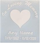 In Loving Memory Decal