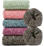 Jeasona 5 Pairs Thermal Socks for W