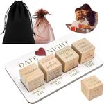 Date Night Dice - Fun Decision & Couple Games for Date Ideas, Activities, & Drinking - Ideal for Valentine's Day, Anniversaries, or Birthday Gifts - Naughty & Romantic Dice for Couples