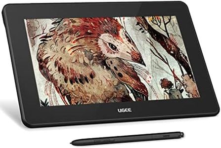 UGEE U1600 Grafiktablett mit 15,4' Full HD Stift-Display, voll laminiertes (1.920 x 1.080)-kompatibel mit Windows/Mac/Android/Linux/OSU