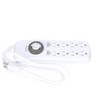 Woods 22575 24-Hour Power Strip Timer, 8-Outlets, 4-Ft