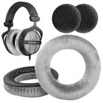 DT 990 Pro Earpads Replacement DT 770 Pro Ear Pads Cups Cover Cushions Compatible with Beyerdynamic DT 1990 Pro/DT 990 Pro/DT 770 Pro/DT 880 Pro/DT990/DT770/DT880/DT860/DT660/DT440 Headphones.