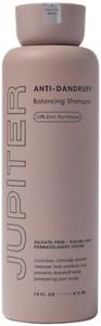 Jupiter Anti Dandruff Shampoo For Women & Men - Physician-Formulated For Flaky, Itchy, Oily, Dry Scalp Treatment - Vegan, Sulfate Free - Color Safe & Paraben Free Anti-Dandruff Shampoo With Zinc