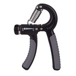 3 LEAF Adjustable Hand Grip Strengthener| Forearm Exerciser Adjustable Resistance Gripper| Finger Stretcher| Injury Recovery and Muscle Builder| Grip Ring and Finger Exerciser for Men and Women