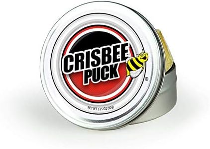 Crisbee Puck® Cast Iron and Carbon Steel Seasoning - Family Made in USA - The Cast Iron Seasoning Oil & Conditioner Preferred by Experts - Maintain a Cleaner Non-Stick Skillet