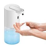 HOHAOO Automatic Soap Dispenser,400ml Touchless Foam Hand Sanitizer Foaming Electric Soap Dispenser for Home,Bathroom,Kitchen, School,Office,Restaurant and Hotel