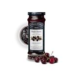 St Dalfour Black Cherry Fruit Spread 284 g | No Added Sugar | 100% from Fruit | No Added Preservatives, Colours, Flavors or Sweeteners | No Corn Syrup | Traditional French Recipe