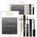 QUEWEL DIY Eyelash Extensions Kit, 