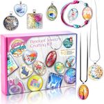 Glittery Garden Girls Jewelry Makin