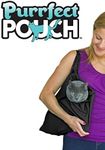 PurrFect Pouch The Original AS SEEN ON TV. The Comfy Cat Carrier & Grooming Sack in One (Set of 2 - Black)