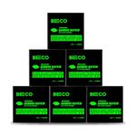 Beco Bamboo Super Soft & Absorbent Serving Tissue Napkins 600 sheets 300 Pulls 2 ply- 100% Natural and Ecofriendly (Pack of 6)