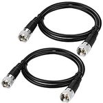 Ullnosoo RG8x Coaxial Cable, 2 Pack