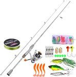 Sougayilang Fishing Rod Reel Combo,