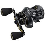 KastKing MegaJaws Elite Baitcasting Reels, Patented AMB System Eliminating Backlashes, Flipping Switch Function, 6.4oz Aluminum Frame Fishing Reel with Carbon Fiber Side Covers